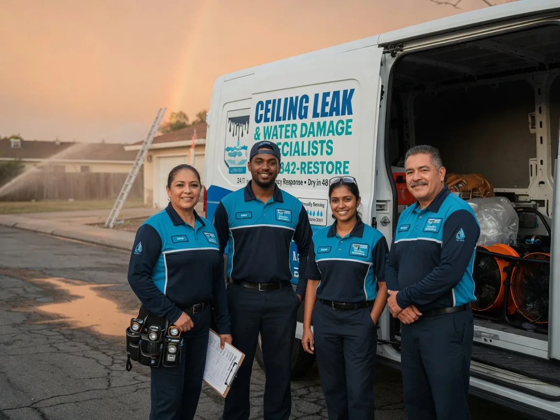 Ceiling Leak Cleanup company in Gasburg, VA