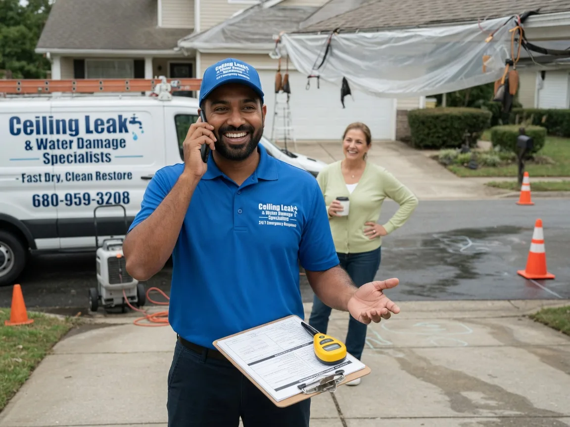 Ceiling Leak Cleanup Gasburg, VA FAQs