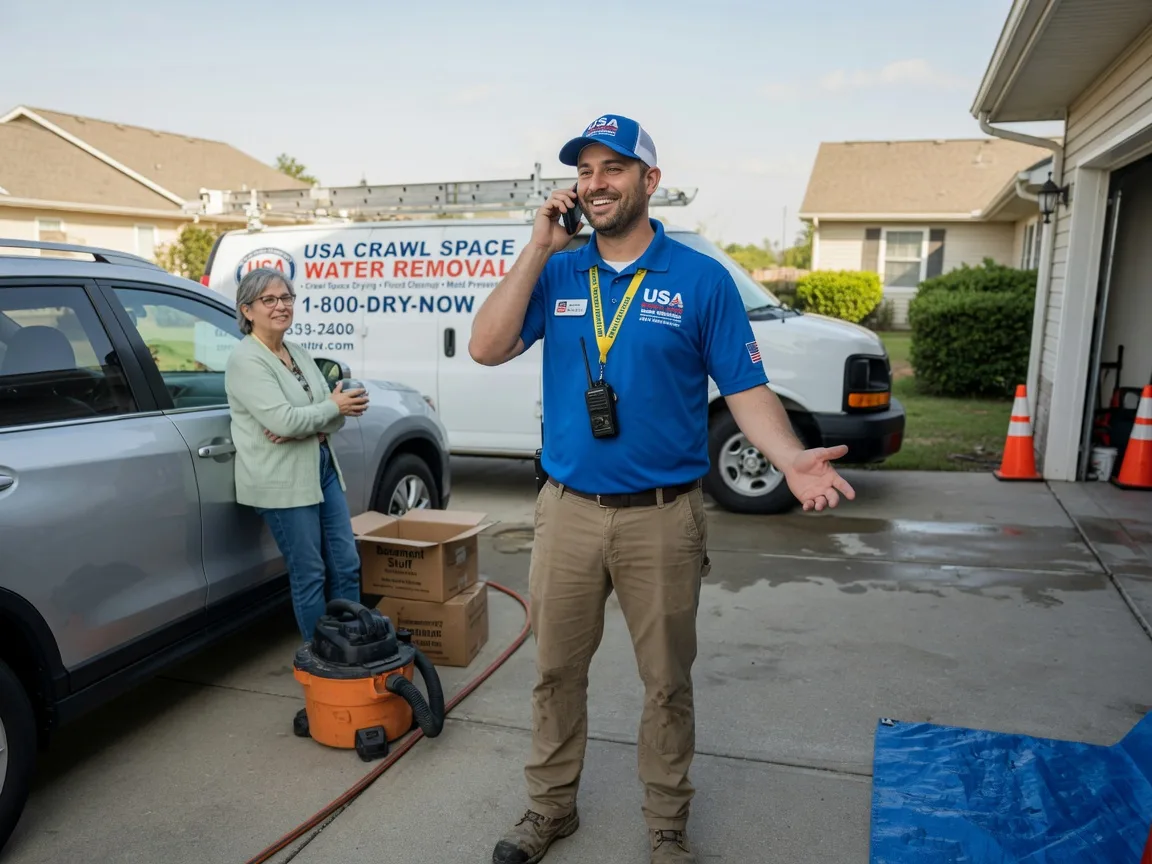 Crawl Space Water Removal Gasburg, VA FAQs